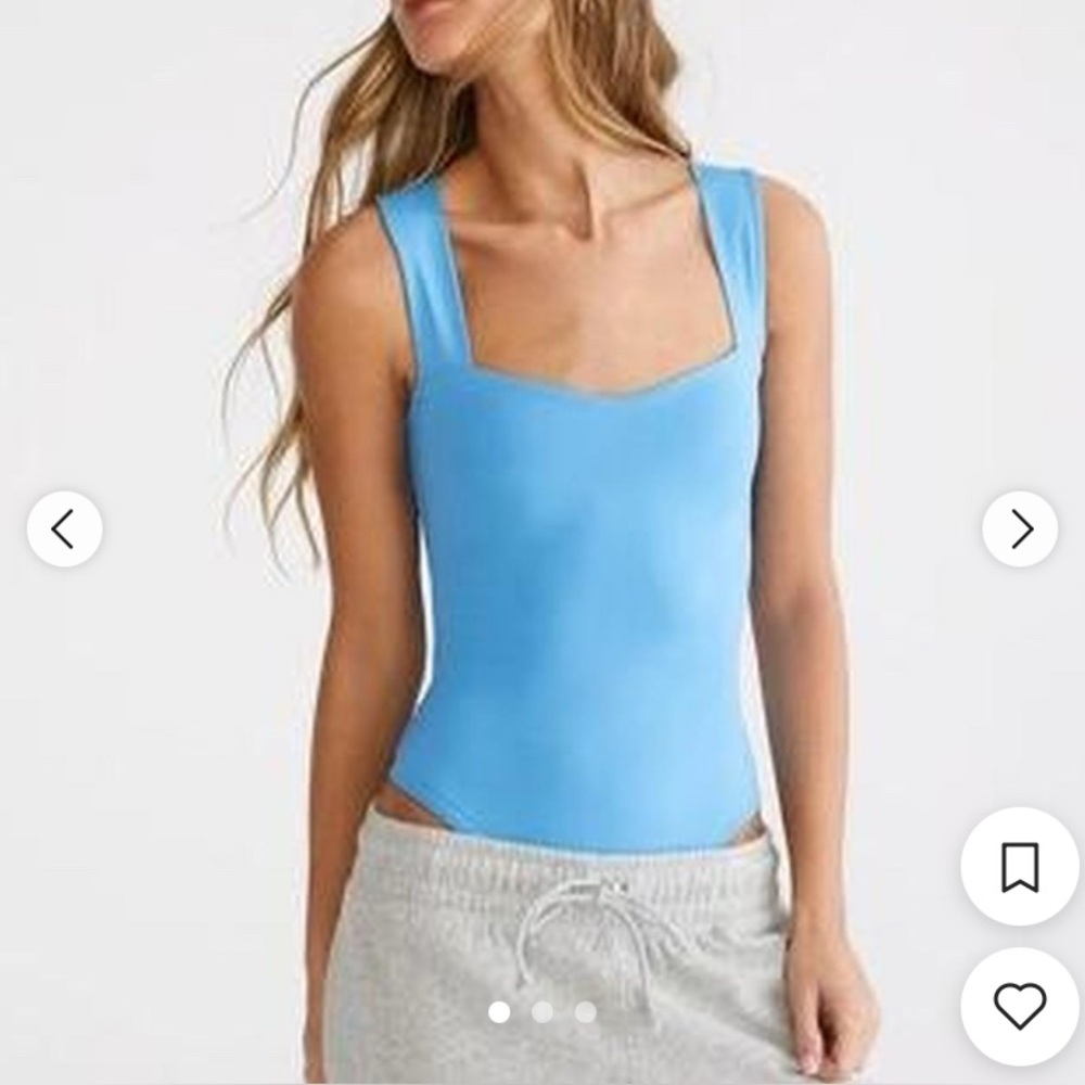 Bright Blue Aeropostale Bodysuit